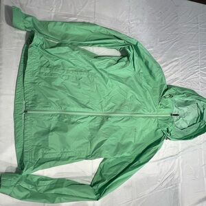 Columbia Mint Green Hooded Jacket